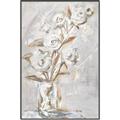 Picture of Sketched flowers _GroupedProduct_Rectangle_Portrait_Canvas_Framed_