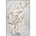 Picture of Sketched flowers _GroupedProduct_Rectangle_Portrait_Canvas_Framed_