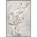Picture of Sketched flowers _GroupedProduct_Rectangle_Portrait_Canvas_Framed_