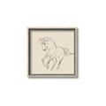 Picture of Sketched Horse I  _GroupedProduct_Square_Canvas_Framed_