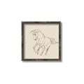 Picture of Sketched Horse I  _GroupedProduct_Square_Canvas_Framed_