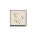 Picture of Sketched Horse I  _GroupedProduct_Square_Canvas_Framed_