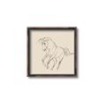 Picture of Sketched Horse I  _GroupedProduct_Square_Canvas_Framed_