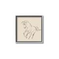 Picture of Sketched Horse I  _GroupedProduct_Square_Canvas_Framed_