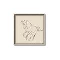 Picture of Sketched Horse I  _GroupedProduct_Square_Canvas_Framed_
