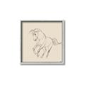 Picture of Sketched Horse I  _GroupedProduct_Square_Canvas_Framed_