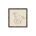 Picture of Sketched Horse I  _GroupedProduct_Square_Canvas_Framed_