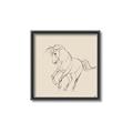 Picture of Sketched Horse I  _GroupedProduct_Square_Canvas_Framed_