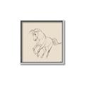 Picture of Sketched Horse I  _GroupedProduct_Square_Canvas_Framed_