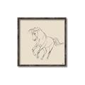 Picture of Sketched Horse I  _GroupedProduct_Square_Canvas_Framed_