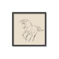 Picture of Sketched Horse I  _GroupedProduct_Square_Canvas_Framed_