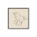 Picture of Sketched Horse I  _GroupedProduct_Square_Canvas_Framed_