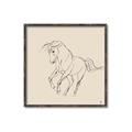 Picture of Sketched Horse I  _GroupedProduct_Square_Canvas_Framed_
