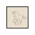 Picture of Sketched Horse I  _GroupedProduct_Square_Canvas_Framed_