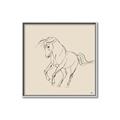 Picture of Sketched Horse I  _GroupedProduct_Square_Canvas_Framed_