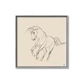 Picture of Sketched Horse I  _GroupedProduct_Square_Canvas_Framed_