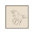Picture of Sketched Horse I  _GroupedProduct_Square_Canvas_Framed_