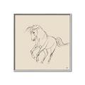 Picture of Sketched Horse I  _GroupedProduct_Square_Canvas_Framed_