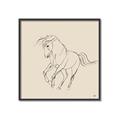 Picture of Sketched Horse I  _GroupedProduct_Square_Canvas_Framed_