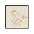Picture of Sketched Horse I  _GroupedProduct_Square_Canvas_Framed_