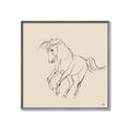 Picture of Sketched Horse I  _GroupedProduct_Square_Canvas_Framed_