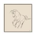 Picture of Sketched Horse I  _GroupedProduct_Square_Canvas_Framed_