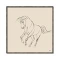 Picture of Sketched Horse I  _GroupedProduct_Square_Canvas_Framed_