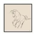 Picture of Sketched Horse I  _GroupedProduct_Square_Canvas_Framed_
