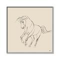 Picture of Sketched Horse I  _GroupedProduct_Square_Canvas_Framed_