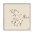 Picture of Sketched Horse I  _GroupedProduct_Square_Canvas_Framed_