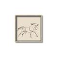 Picture of Sketched Horse II  _GroupedProduct_Square_Canvas_Framed_
