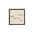 Picture of Sketched Horse II  _GroupedProduct_Square_Canvas_Framed_