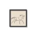 Picture of Sketched Horse II  _GroupedProduct_Square_Canvas_Framed_