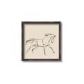 Picture of Sketched Horse II  _GroupedProduct_Square_Canvas_Framed_