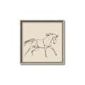 Picture of Sketched Horse II  _GroupedProduct_Square_Canvas_Framed_