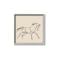 Picture of Sketched Horse II  _GroupedProduct_Square_Canvas_Framed_