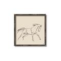 Picture of Sketched Horse II  _GroupedProduct_Square_Canvas_Framed_
