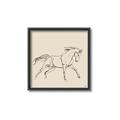 Picture of Sketched Horse II  _GroupedProduct_Square_Canvas_Framed_