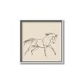 Picture of Sketched Horse II  _GroupedProduct_Square_Canvas_Framed_