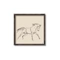 Picture of Sketched Horse II  _GroupedProduct_Square_Canvas_Framed_