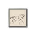 Picture of Sketched Horse II  _GroupedProduct_Square_Canvas_Framed_