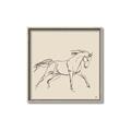 Picture of Sketched Horse II  _GroupedProduct_Square_Canvas_Framed_