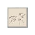 Picture of Sketched Horse II  _GroupedProduct_Square_Canvas_Framed_