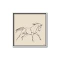 Picture of Sketched Horse II  _GroupedProduct_Square_Canvas_Framed_