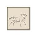 Picture of Sketched Horse II  _GroupedProduct_Square_Canvas_Framed_