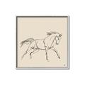 Picture of Sketched Horse II  _GroupedProduct_Square_Canvas_Framed_