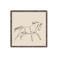 Picture of Sketched Horse II  _GroupedProduct_Square_Canvas_Framed_