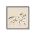 Picture of Sketched Horse II  _GroupedProduct_Square_Canvas_Framed_