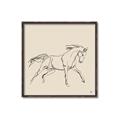 Picture of Sketched Horse II  _GroupedProduct_Square_Canvas_Framed_