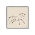 Picture of Sketched Horse II  _GroupedProduct_Square_Canvas_Framed_